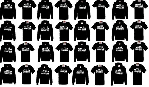 Hunde hoody shirt evolution - t-shirt,