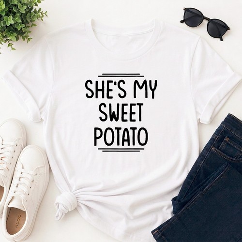Shirt shes sweet - t-shirt, potato