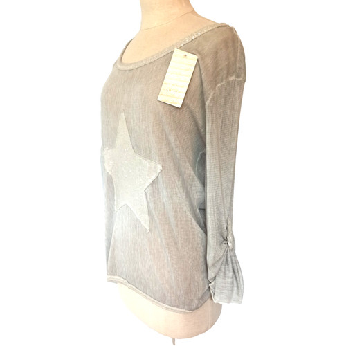 Shirt damen grau - shirt,