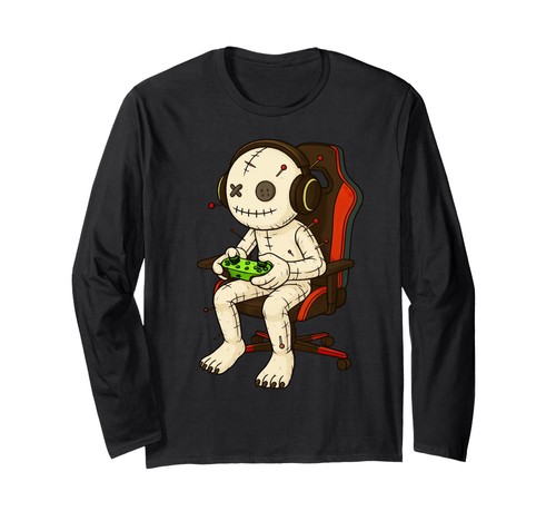 Gamer langarmshirt - gamer,