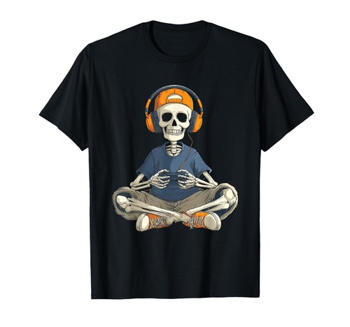 Halloween shirt skelett - halloween, t-shirt