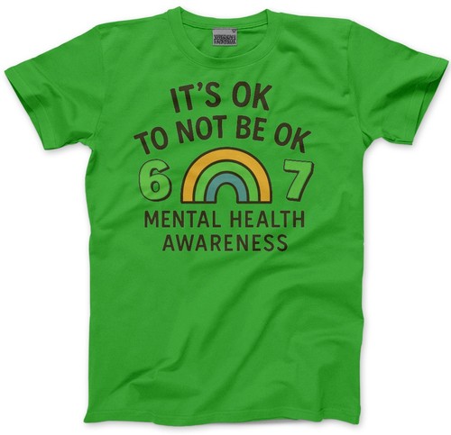 Grünes shirt mental - grünes, t-shirt
